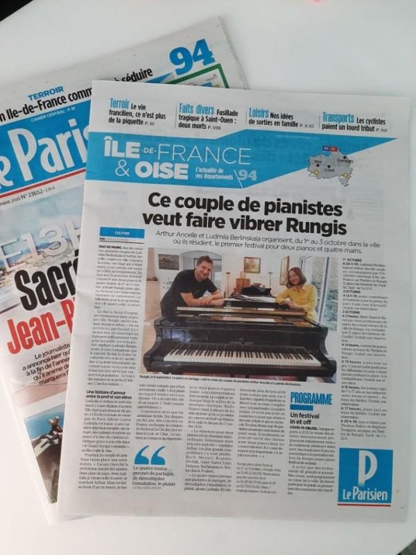 Le Parisien Septembre 2020