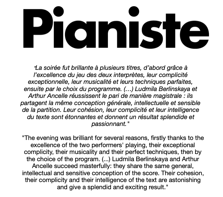 Brève Pianiste Janvier 2017