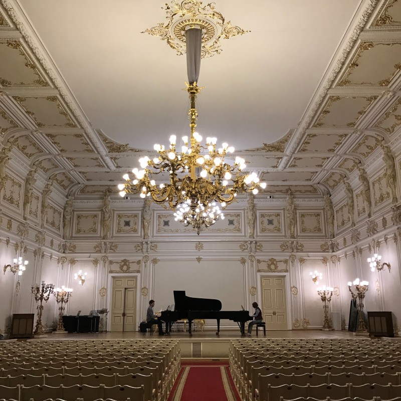 Duo in rehearsal - June 2017 - St Petersburg