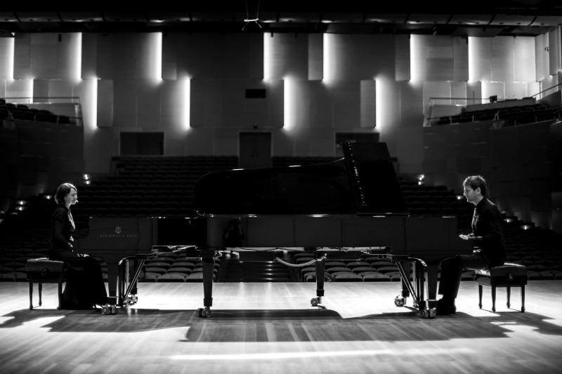 Duo at the piano - 2017 - Moscow