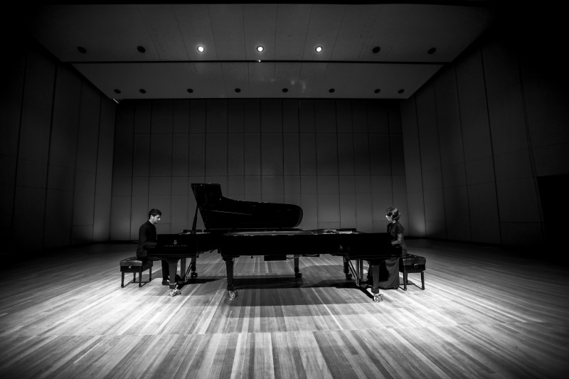 Duo at the piano - 2017 - Moscow