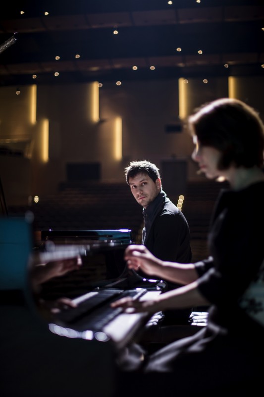 Duo at the piano - 2017 - Moscow