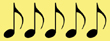 5 croches Pizzicato